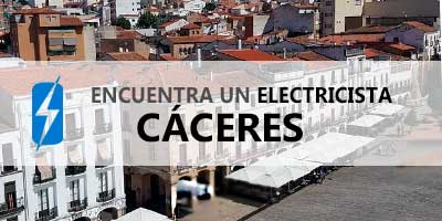 Teléfono electricista en Cáceres provincia